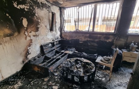 דיווח ראשוני-שרפה בדירה בחולון עם נפגעים