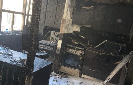 שני נפגעים בשרפה בדירה בבת ים