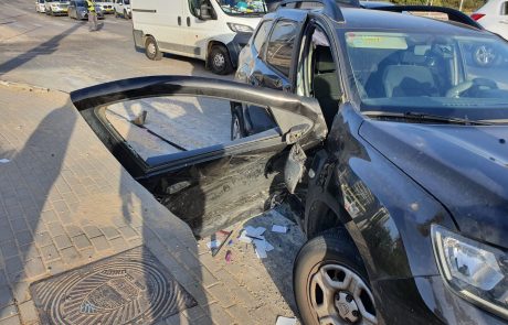 תאונת דרכים בשדרות משה דיין בראשון לציון